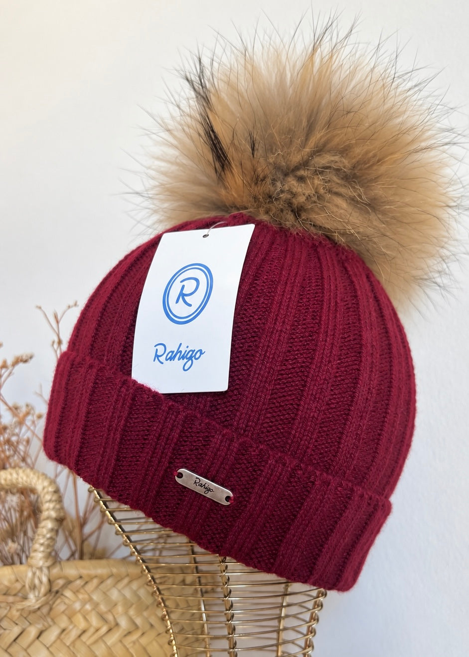 Gorro Rahigo burdeos