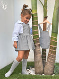 Pichi de rayitas gris