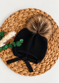 Gorro aviador negro