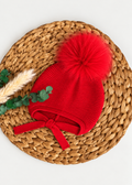 Gorro aviador rojo