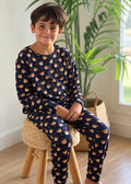 Pijama reno azul marino