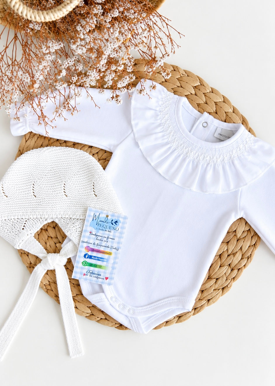 Body cuello nido blanco