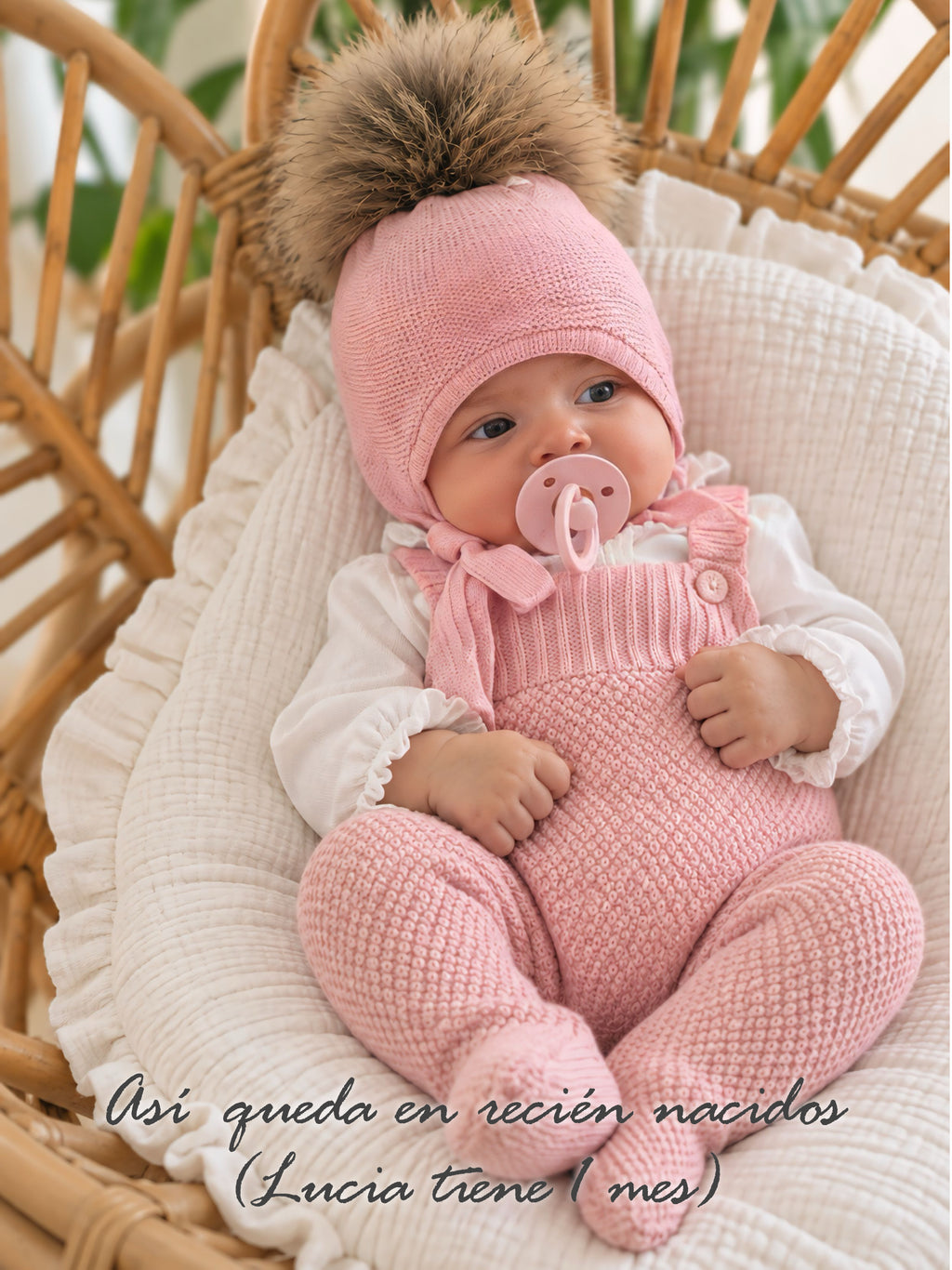 Gorro aviador beige