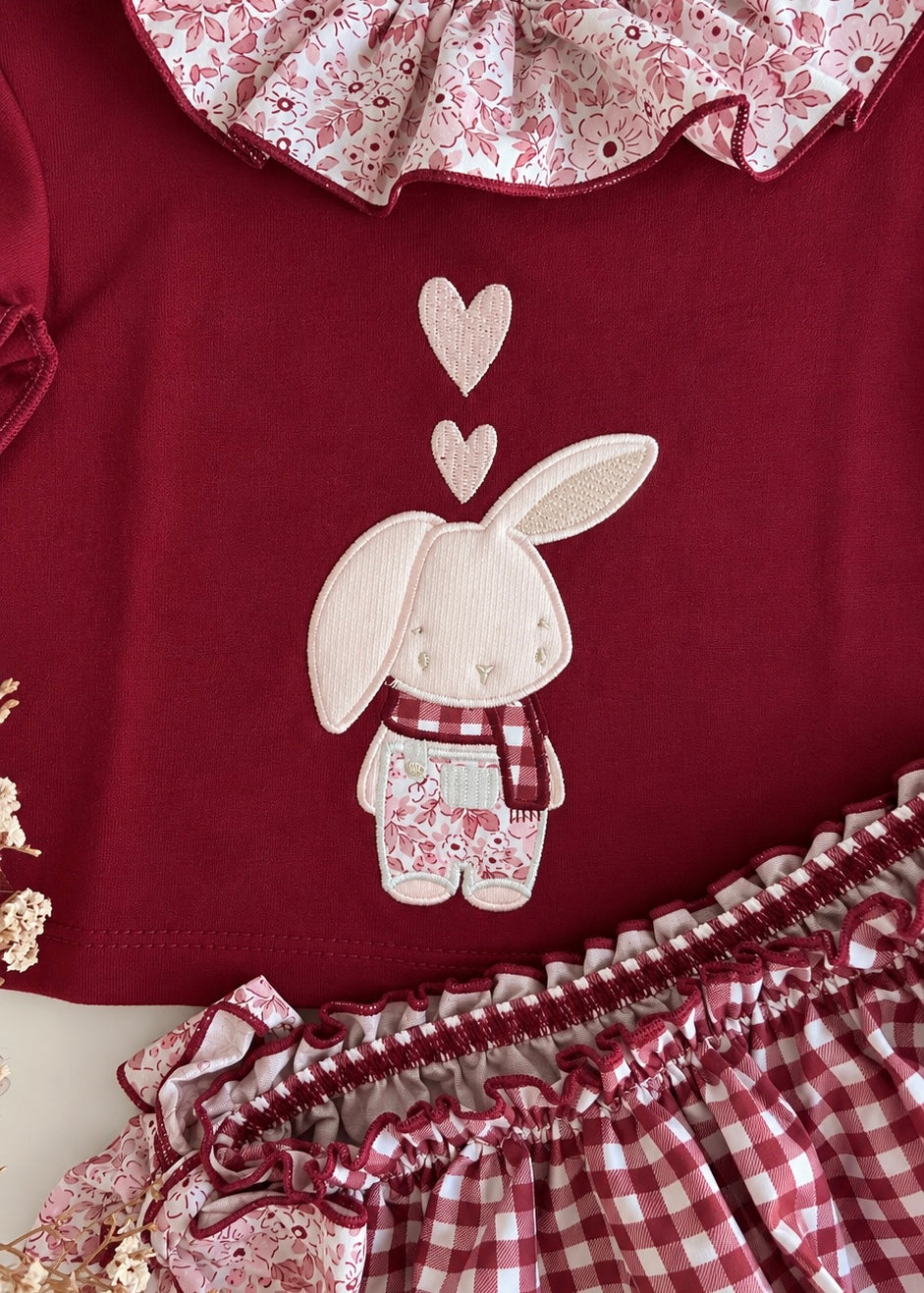 Conjunto Bunny Burdeos
