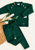 Conjunto niño Rahigo verde botella
