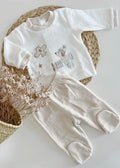 Pijama avioneta beige