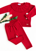 Conjunto niña Rahigo rojo