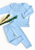Conjunto niña Rahigo celeste