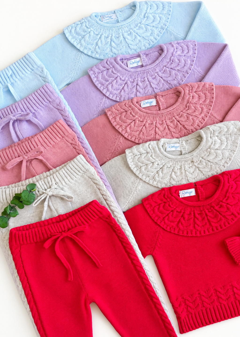 Conjunto niña Rahigo malva