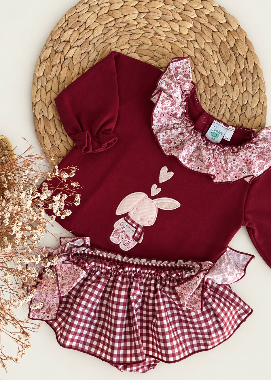 Conjunto Bunny Burdeos