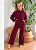 Conjunto Cozy burdeos