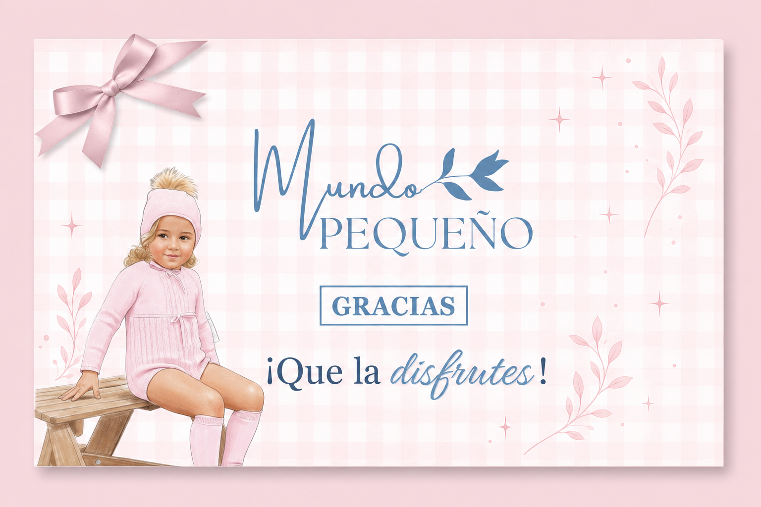 Tarjeta regalo Mundo Pequeño