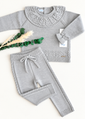 Conjunto niña Rahigo gris