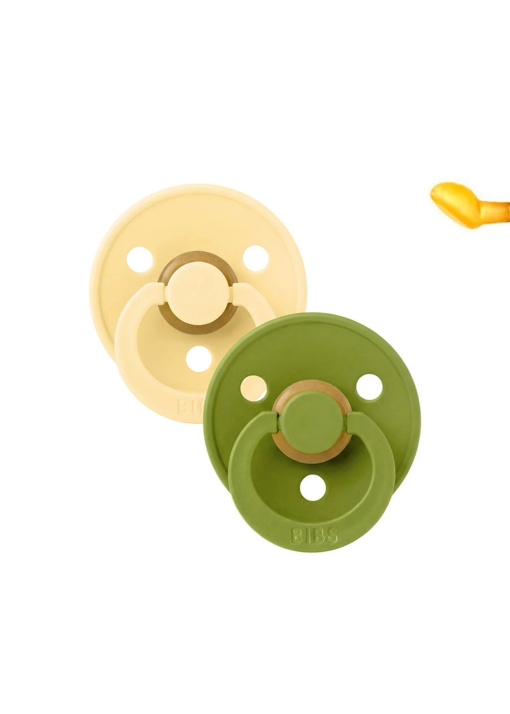 2 Chupetes BIBS Butter/Wasabi