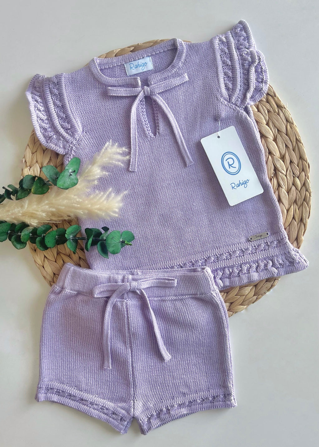 2 piezas Rahigo (A) malva